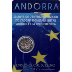 MONEDA 2€ ANDORRA 2022-10...