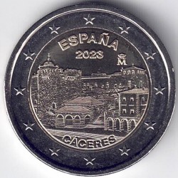 2 EUROS ESPAÑA 2023-CACERES-