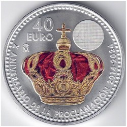 MONEDA 40 EUROS ESPAÑA...