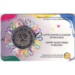 MONEDA 2€ BELGICA 2024-CANCER-