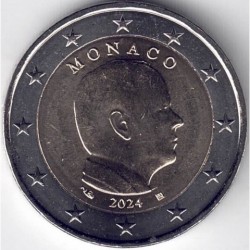 2 EUROS MONACO 2024-ALBERTO-