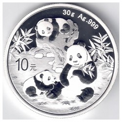 ONZA PLATA CHINA 2025-PANDA-